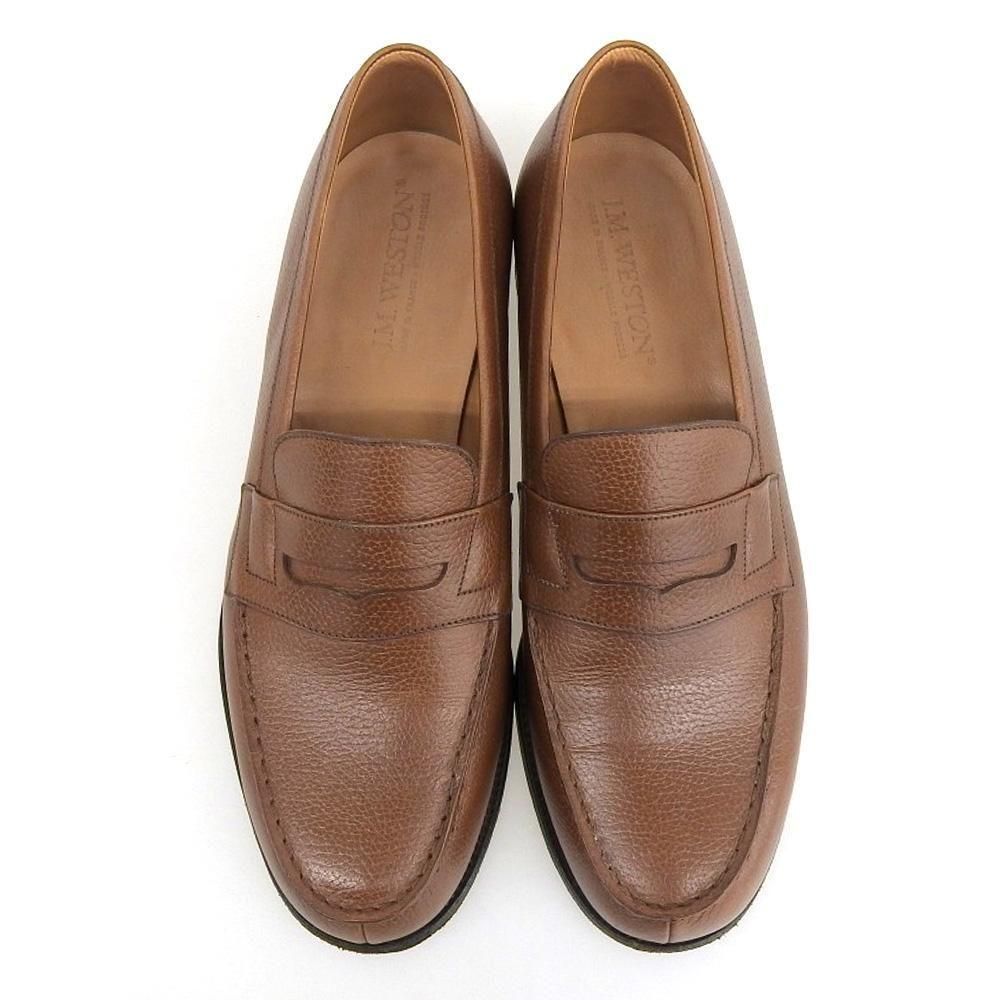 ジェイエムウエストン 180 シグニチャーローファー タン グレイン