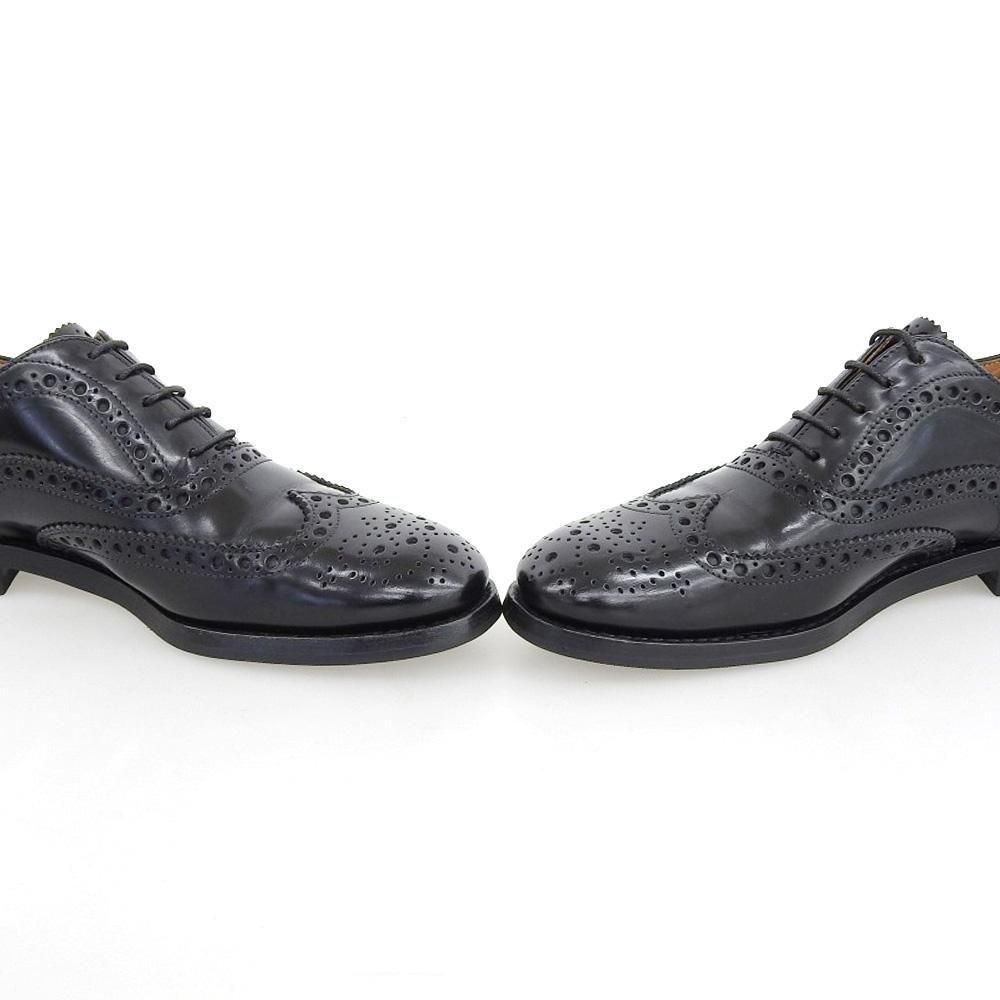 チャーチ BURWOOD(バーウッド)ウイングチップ ブラック レディース