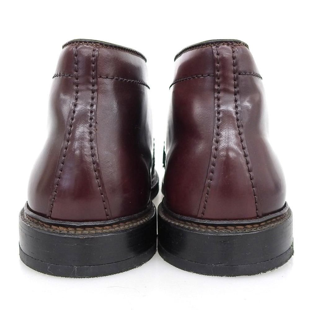 オールデン　1339 コードバンチャッカブーツ　6.5 バーガンディ オールデン 1339 チャッカブーツ バーガンデイ コードバン サイズ6.5E