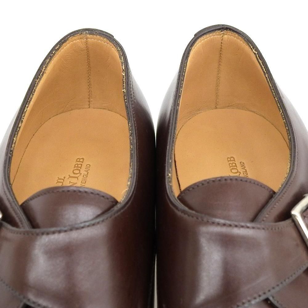 ジョンロブ ASHILL(アシール)シングルモンク ダークオーク 黄色箱期