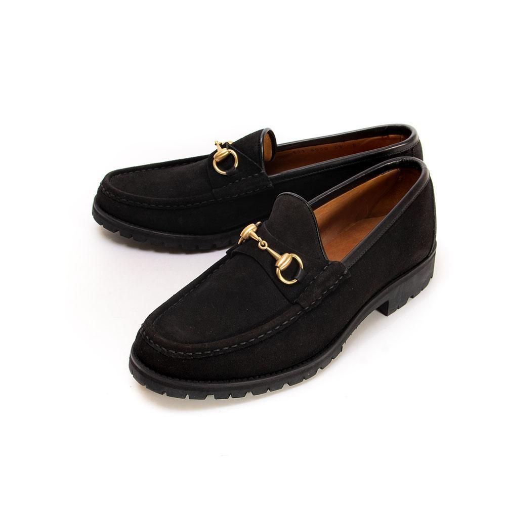 GUCCI オールドグッチ レザー ローファー 約27 5cm 靴 シューズ