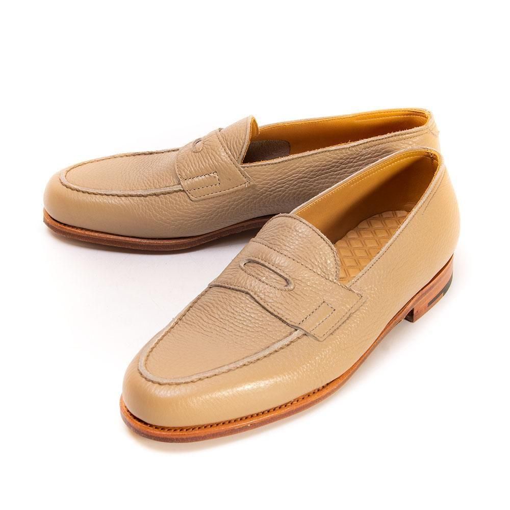 ジョンロブ LOPEZ(ロペス)コインローファー ベージュ ディア