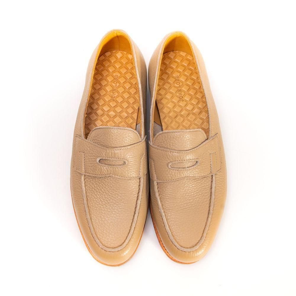 ジョンロブ LOPEZ(ロペス)コインローファー ベージュ ディア