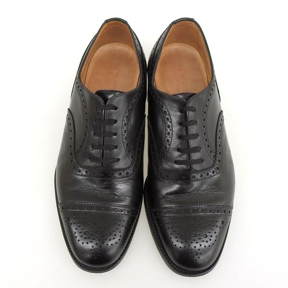 ジェイエムウエストン 310 セミブローグ ブラック 廃盤モデル サイズ7F