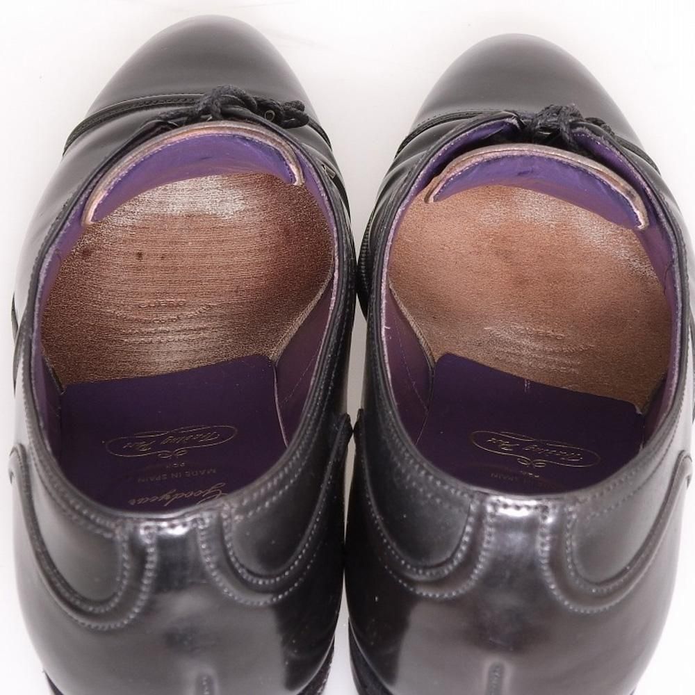 カルミナ 80267 ストレートチップ ブラック コードバン サイズ7 - 中古