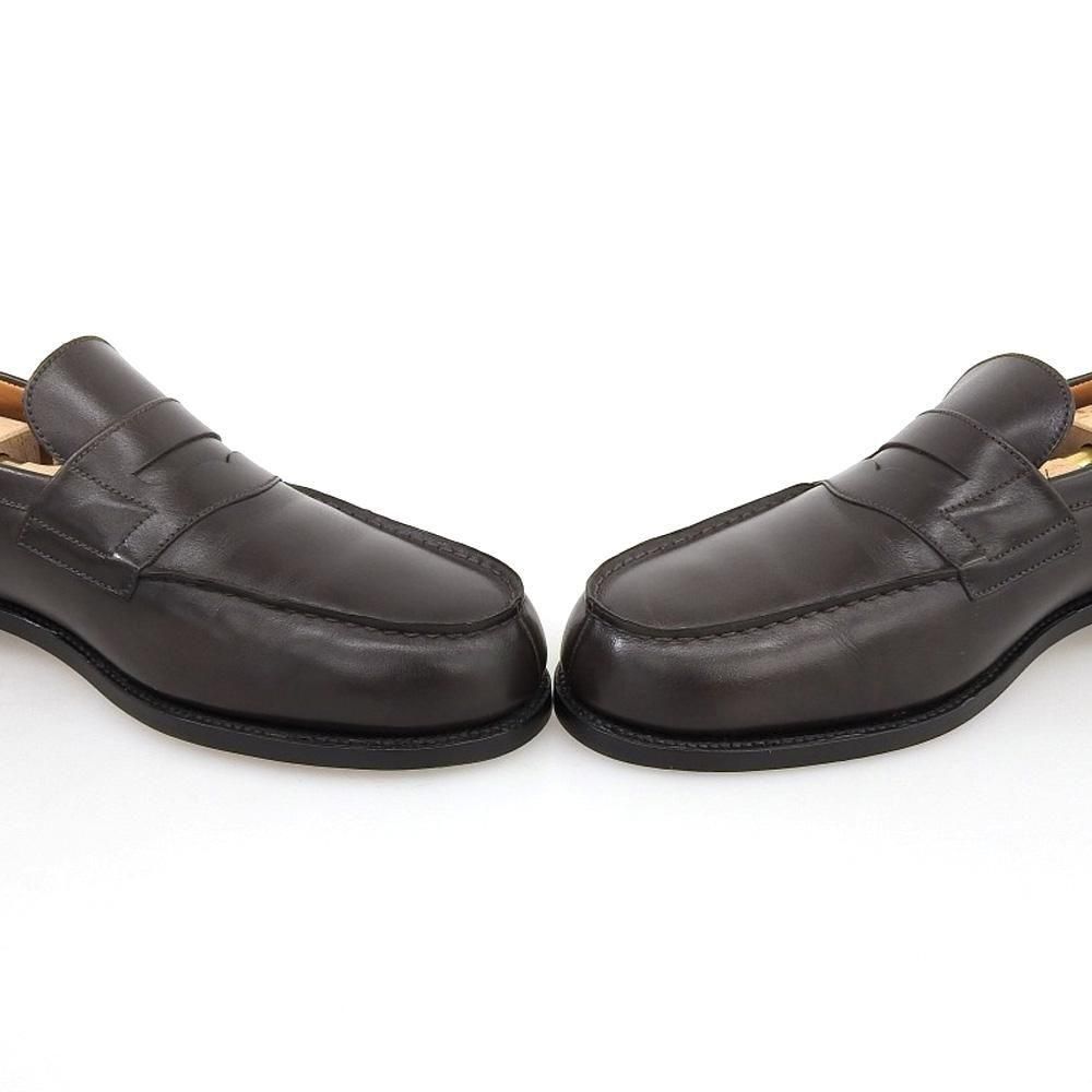 ジェイエムウエストン 180 シグニチャーローファー グレイ サイズ8D