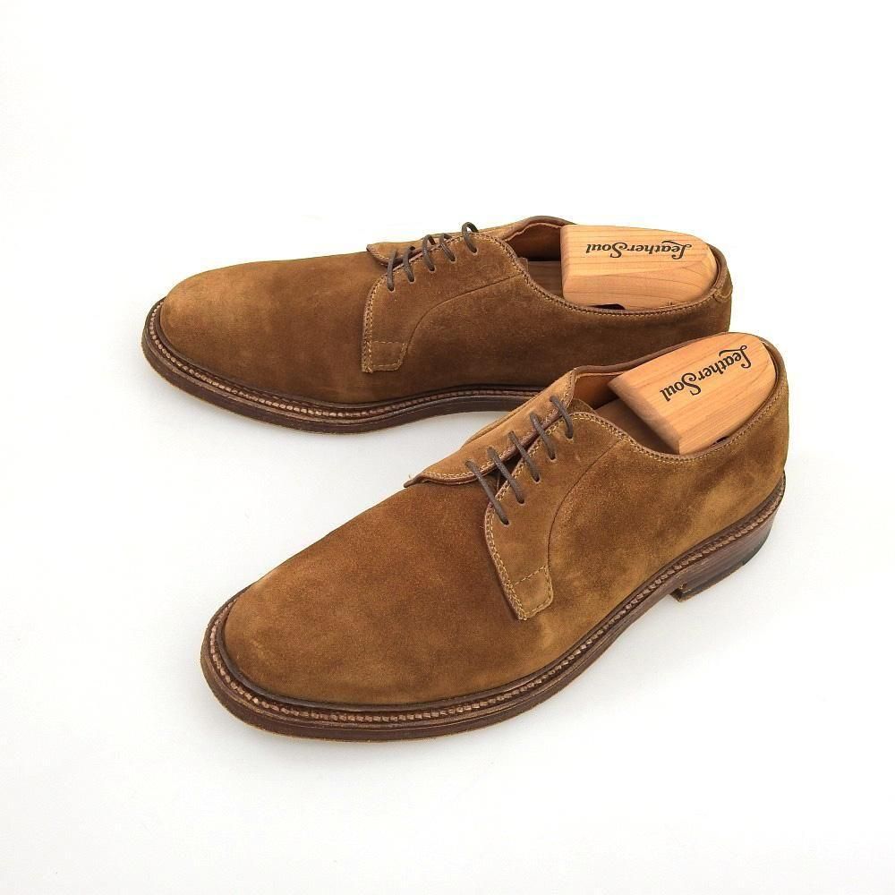 Alden ブラウン スエード モカシン 10 Alden ブラウン スエード