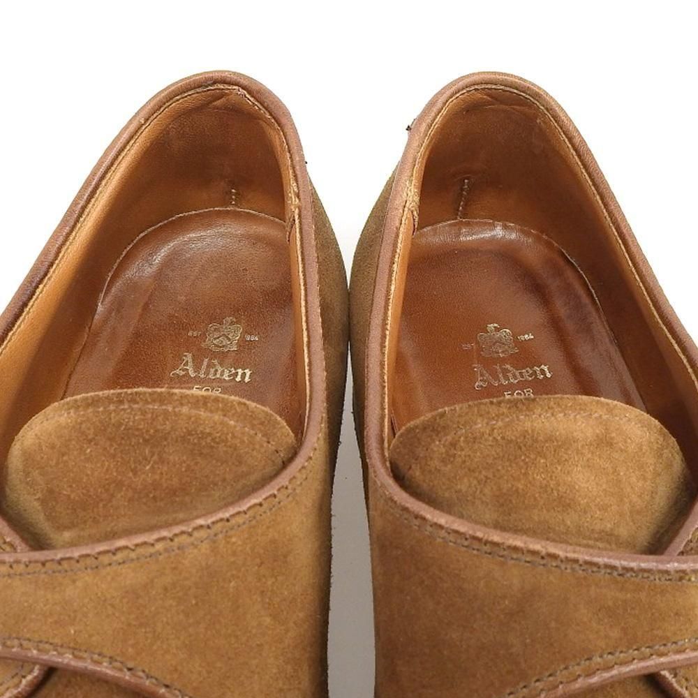 ALDEN オールデン スウェード シングルモンクストラップ