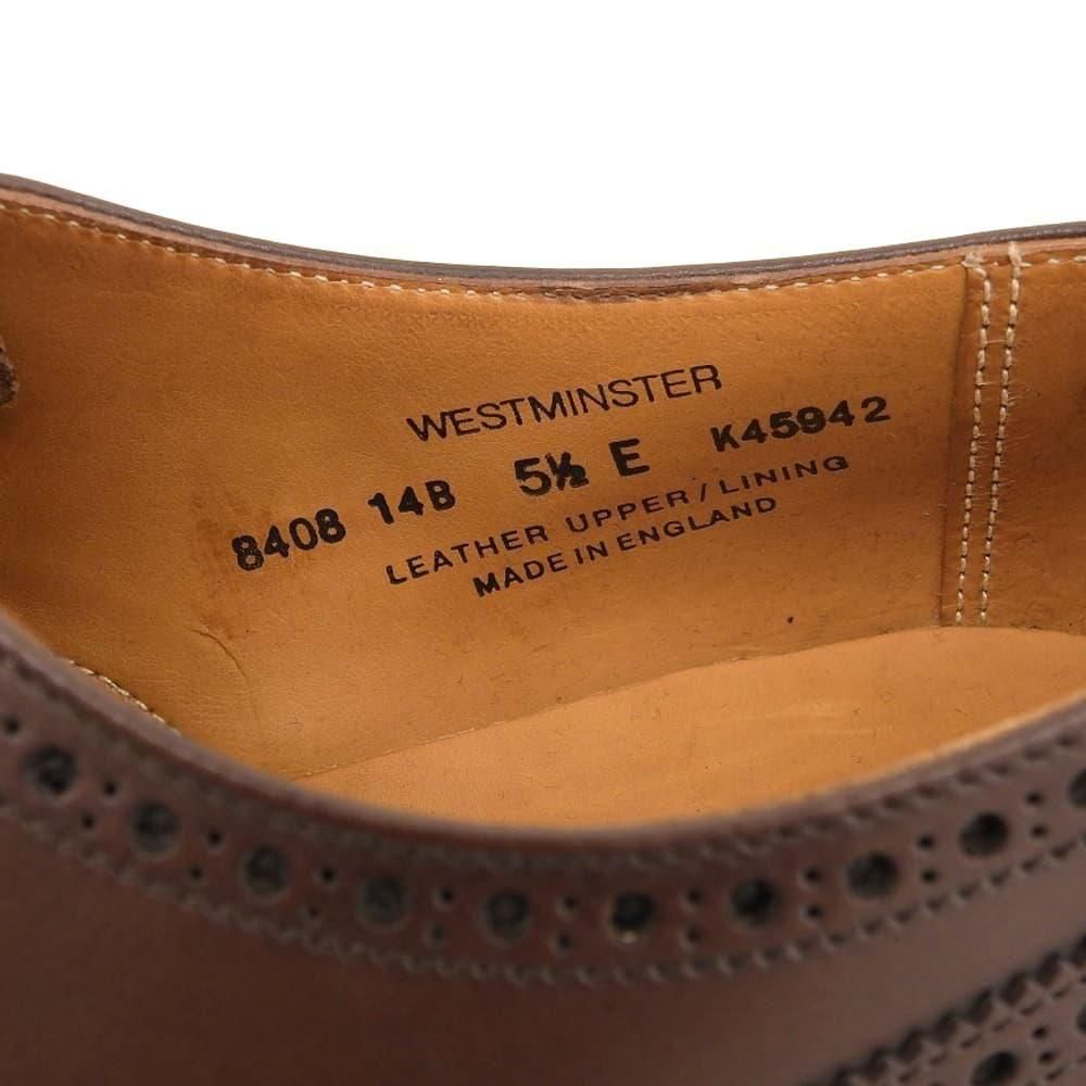 ◆美品 Crockett & Jones WESTMINSTER 6E 別注品 クロケット＆ジョーンズ WESTMINSTER(ウエストミンスター