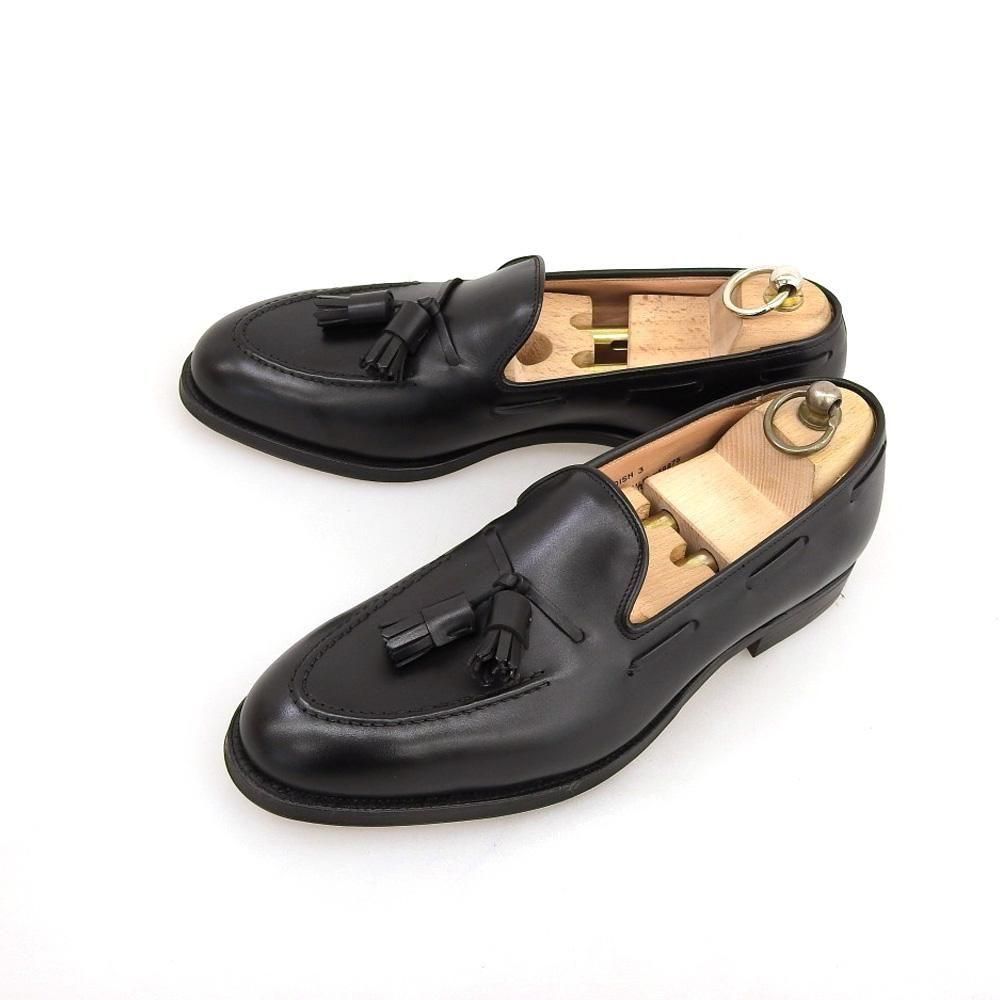 【未使用品】クロケット&ジョーンズ　タッセルローファー　7　CAVENDISH3 クロケット＆ジョーンズ キャベンディシュ3|CAVENDISH 3 BLACK