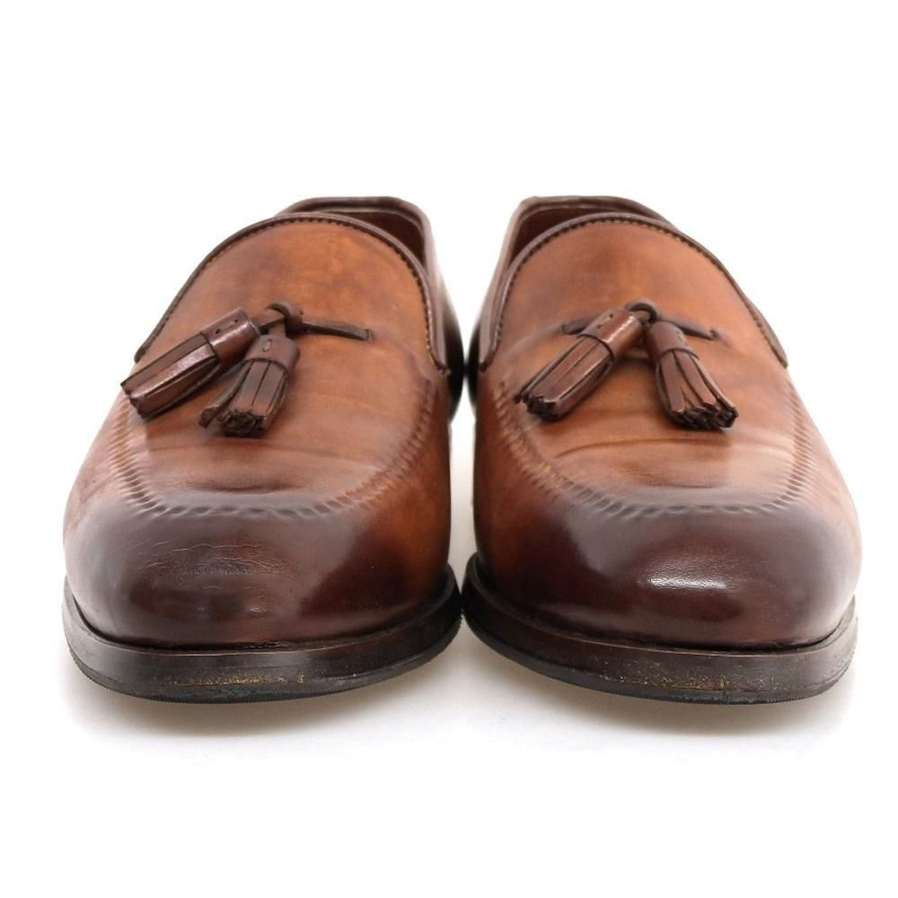 マグナーニ　セレクション　レザー　タッセル　ローファー　美品 FLEX タッセルローファー ブラック | 41883 BL – MAGNANNI