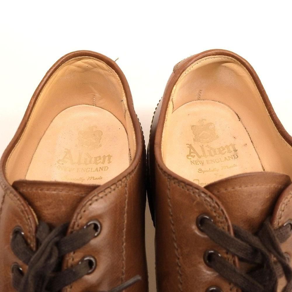 オールデン 43920 タンカーOX Uチップ ブラウン ナチュラルクロム