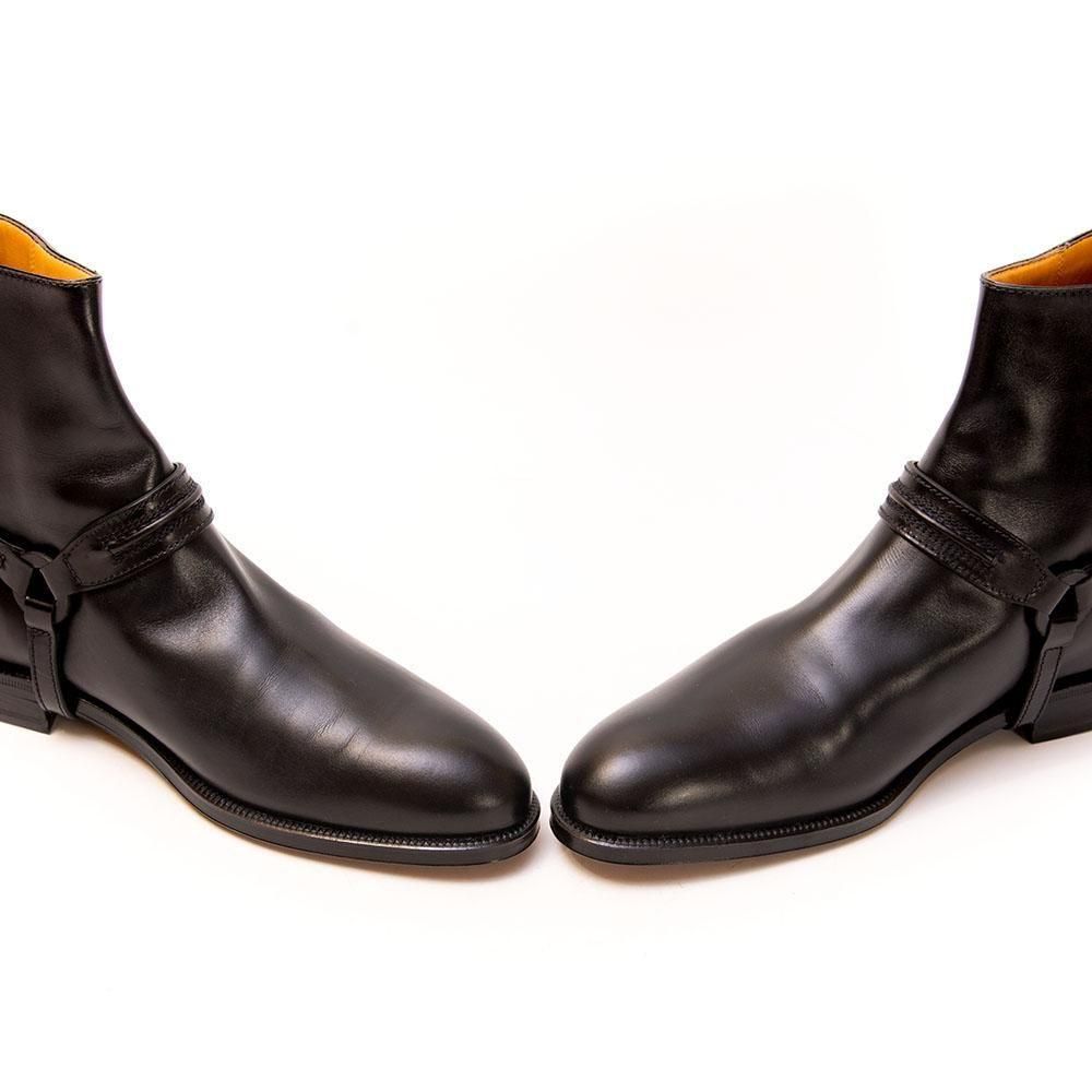 タニノクリスチー ハーネスブーツ バックジップ ブラック サイズ6.5