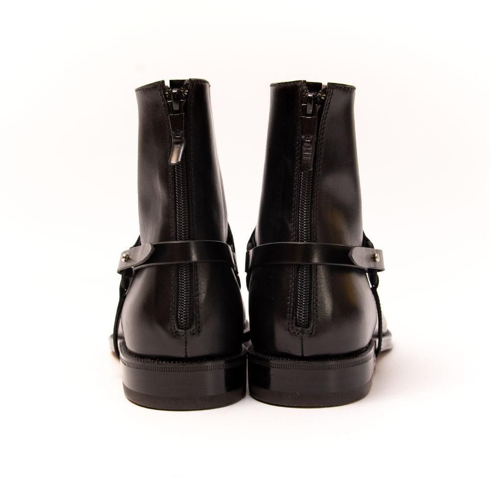 タニノクリスチー ハーネスブーツ バックジップ ブラック サイズ6.5