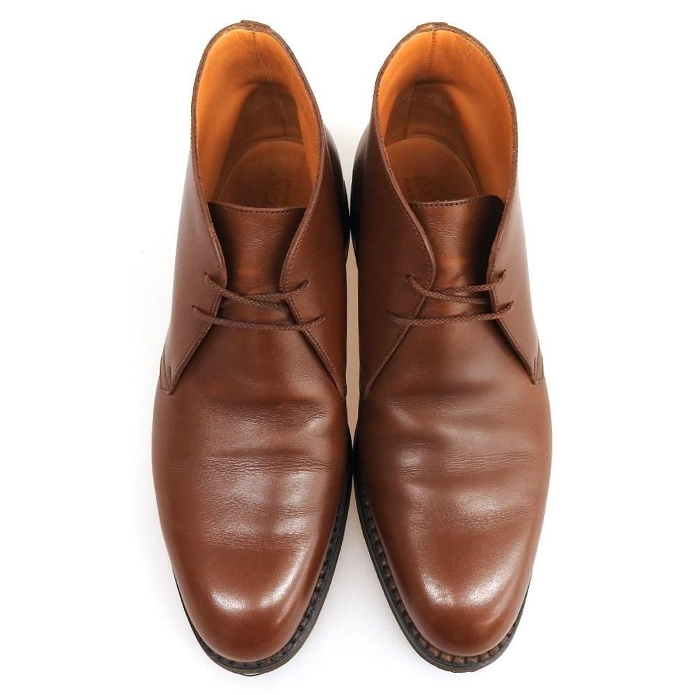 ジェイエムウエストン 539 チャッカブーツ タン ロシアンカーフ サイズ