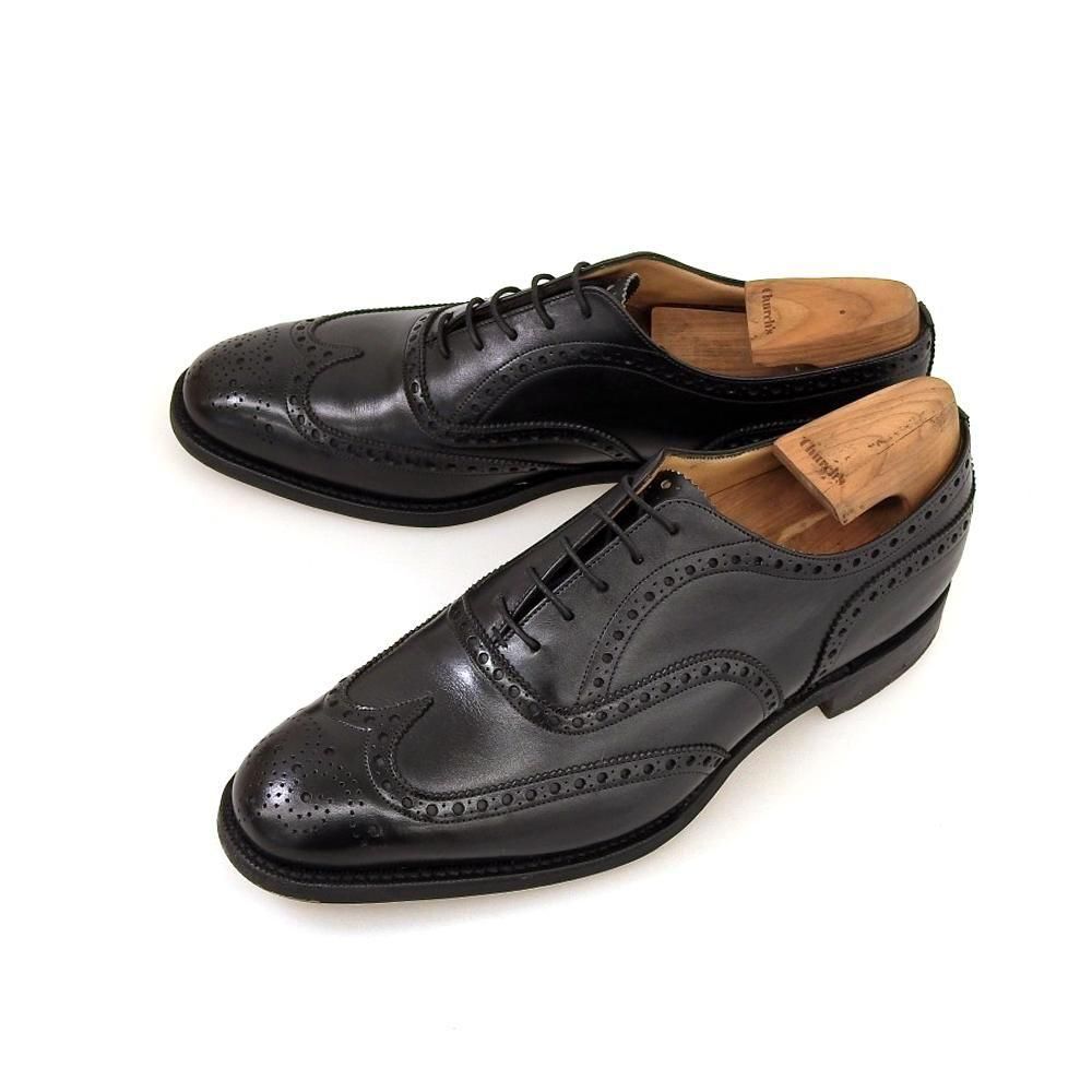 チャーチ CHETWYND(チェットウィンド)ウィングチップ フルブローグ ブラック サイズ70F