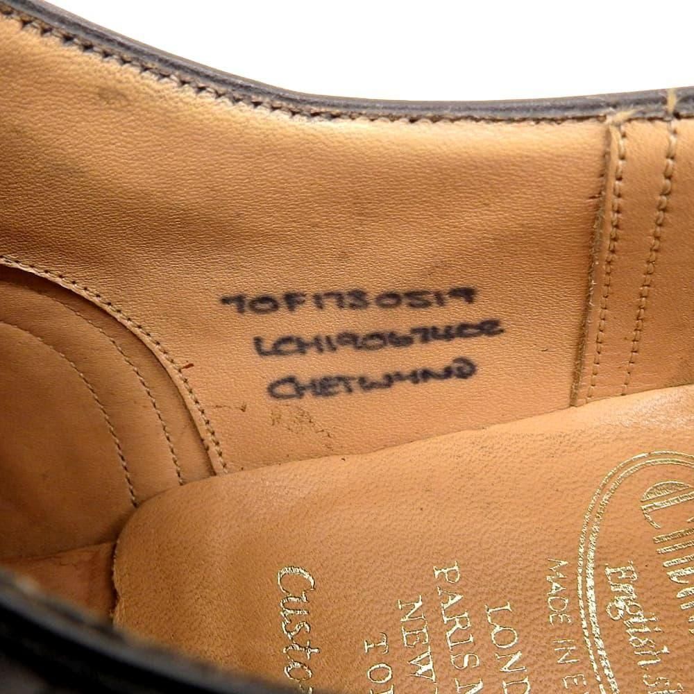 チャーチ CHETWYND(チェットウィンド)ウィングチップ フルブローグ ブラック サイズ70F