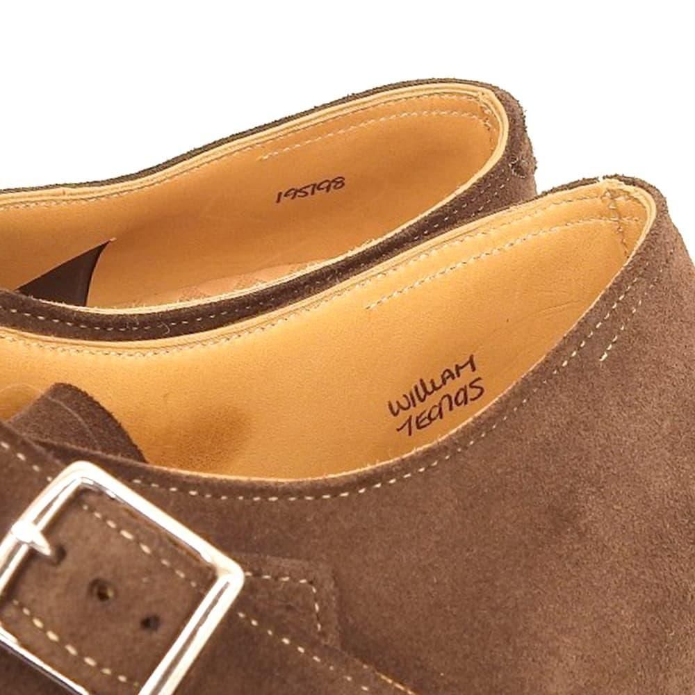 美品　ジョンロブ　７EE　ウィリアム　ダブル モンク ストラップ　ブラウン 美品 ジョンロブ 7EE ウィリアム ダブル モンク ストラップ