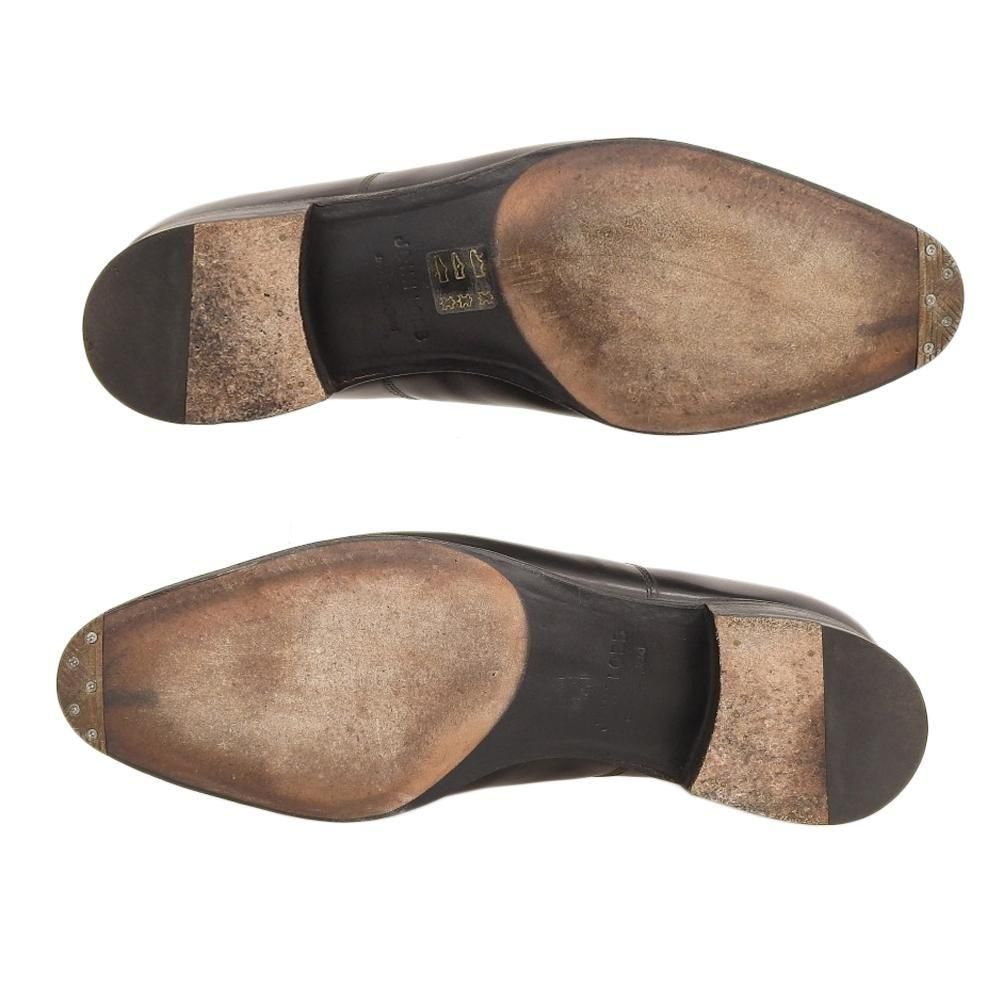 ジョンロブ PHILIP2(フィリップ2)パンチドキャップトゥ クォーターブローグ ブラック プレステージ サイズ7E