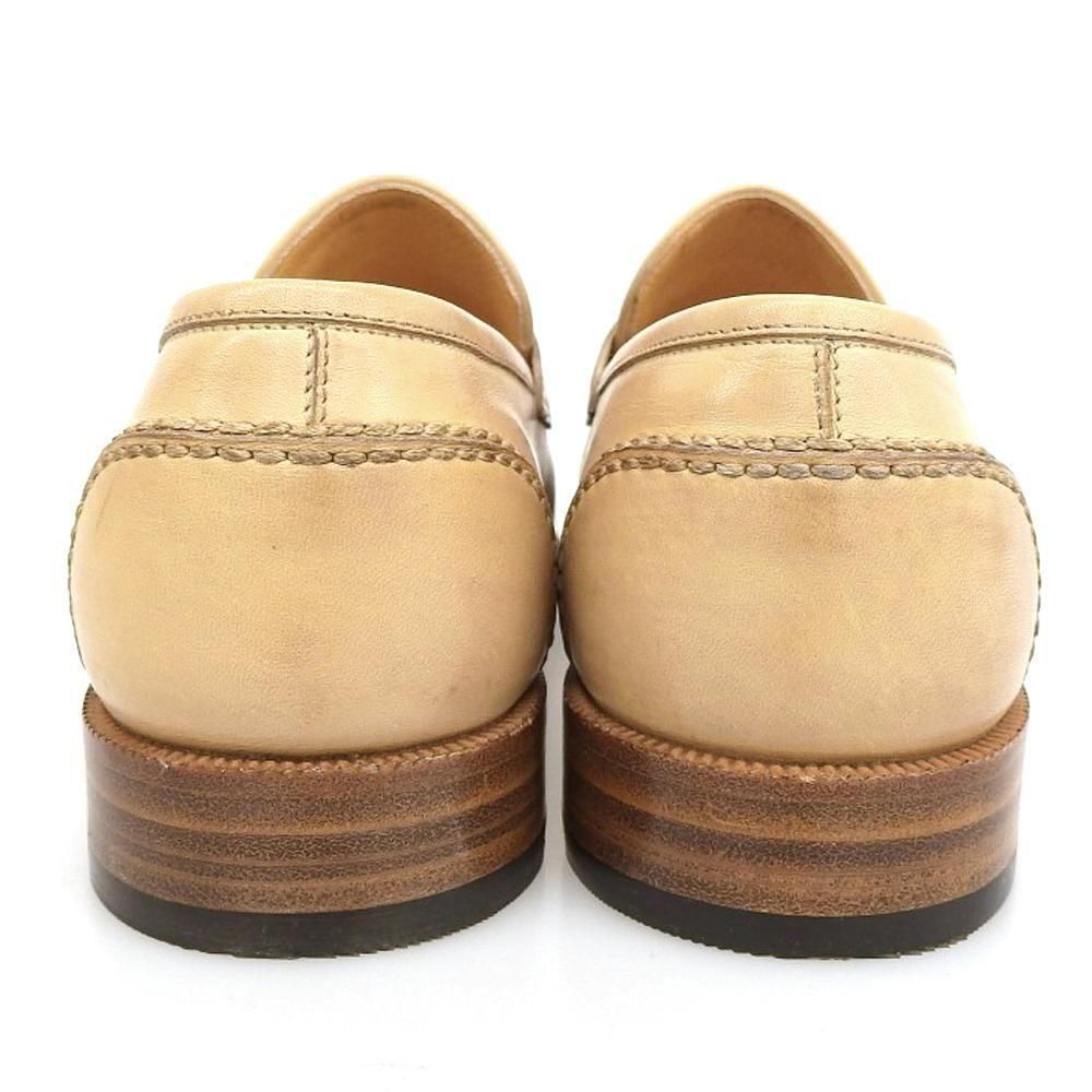 タニノクリスチー■コインローファー✨ペニーローファー スリッポン タニノクリスチー コインローファー アイボリー 手縫いモカ