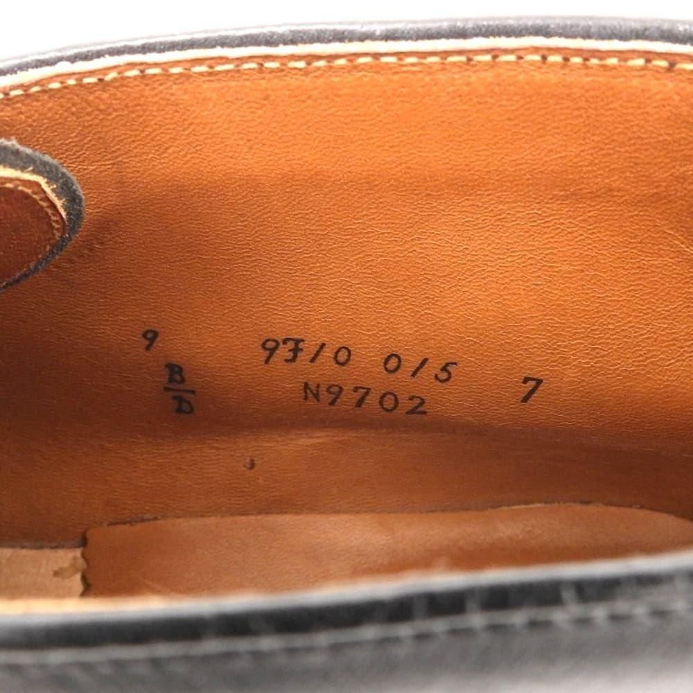 オールデン N9702 チャッカブーツ ブラック クロムエクセル ARCH(アーチ)別注 サイズ9D