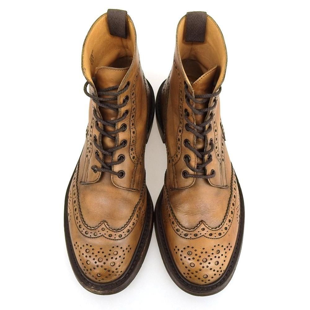 未使用 トリッカーズ ポールスミス 別注 ブーツ カントリーブーツ 27 茶 Trickers - Tricker's Paul Smith 別注 カントリーブーツ トリッカーズ