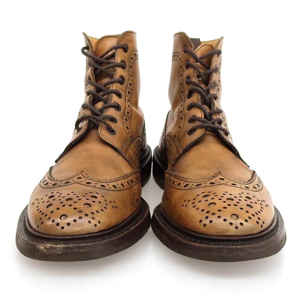 トリッカーズ M6178 カントリーブーツ ウィングチップ ライト