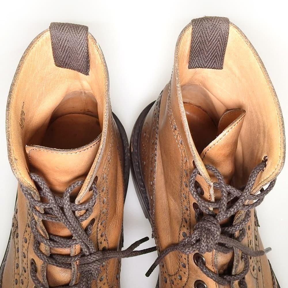 トリッカーズ M6178 カントリーブーツ ウィングチップ ライトブラウン ポールスミス別注 サイズ8Fitting5