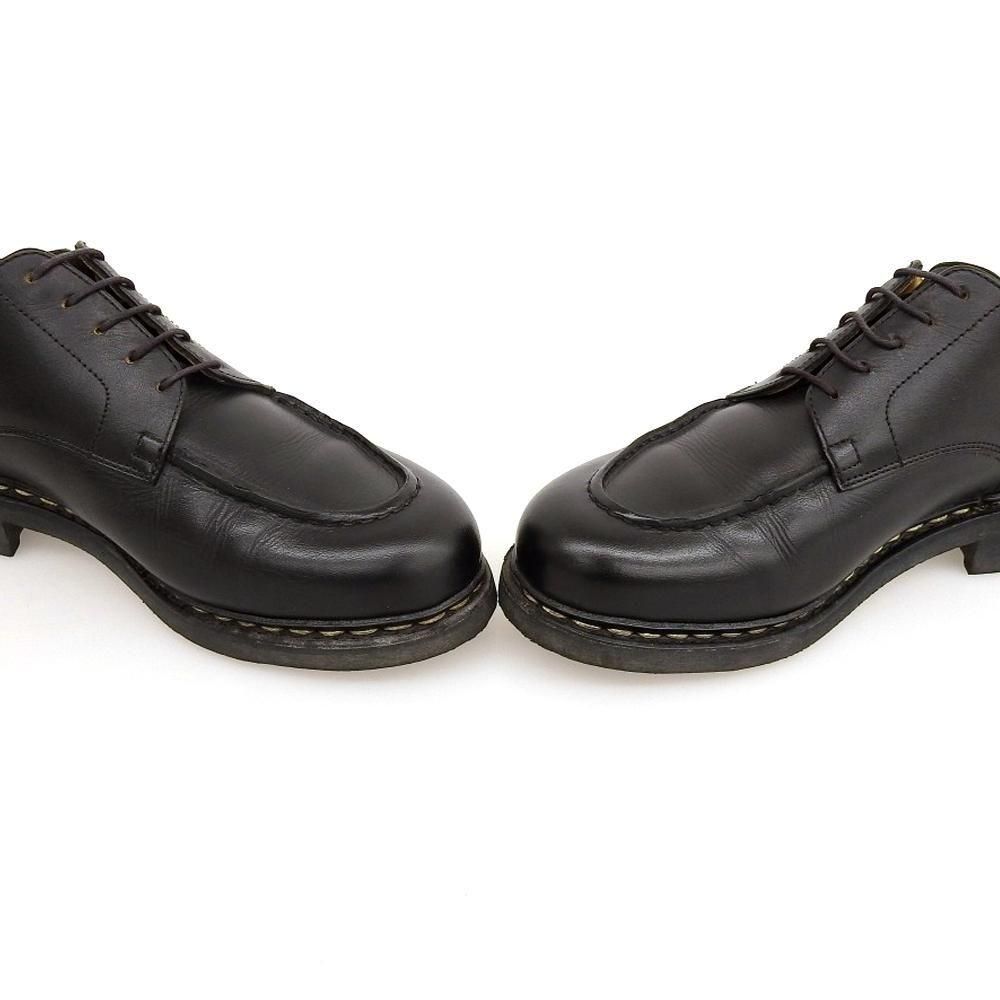 パラブーツ CHAMBORD(シャンボード)Uチップ ブラック リスレザー サイズ7.5