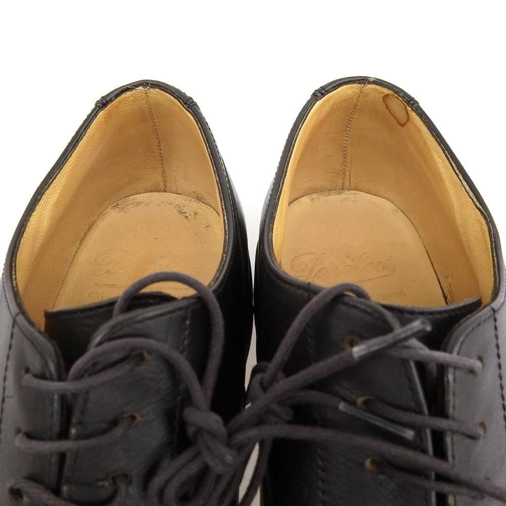 パラブーツ CHAMBORD(シャンボード)Uチップ ブラック リスレザー サイズ7.5