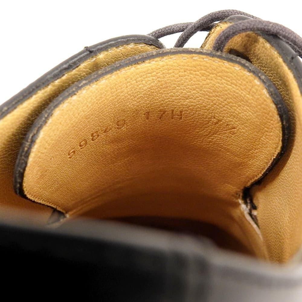 パラブーツ CHAMBORD(シャンボード)Uチップ ブラック リスレザー サイズ7.5