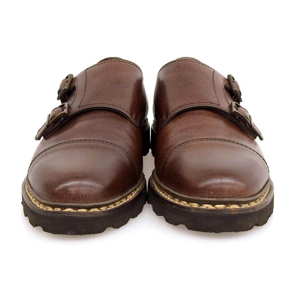 パラブーツ WILLIAM(ウィリアム)ダブルモンク ダークブラウン