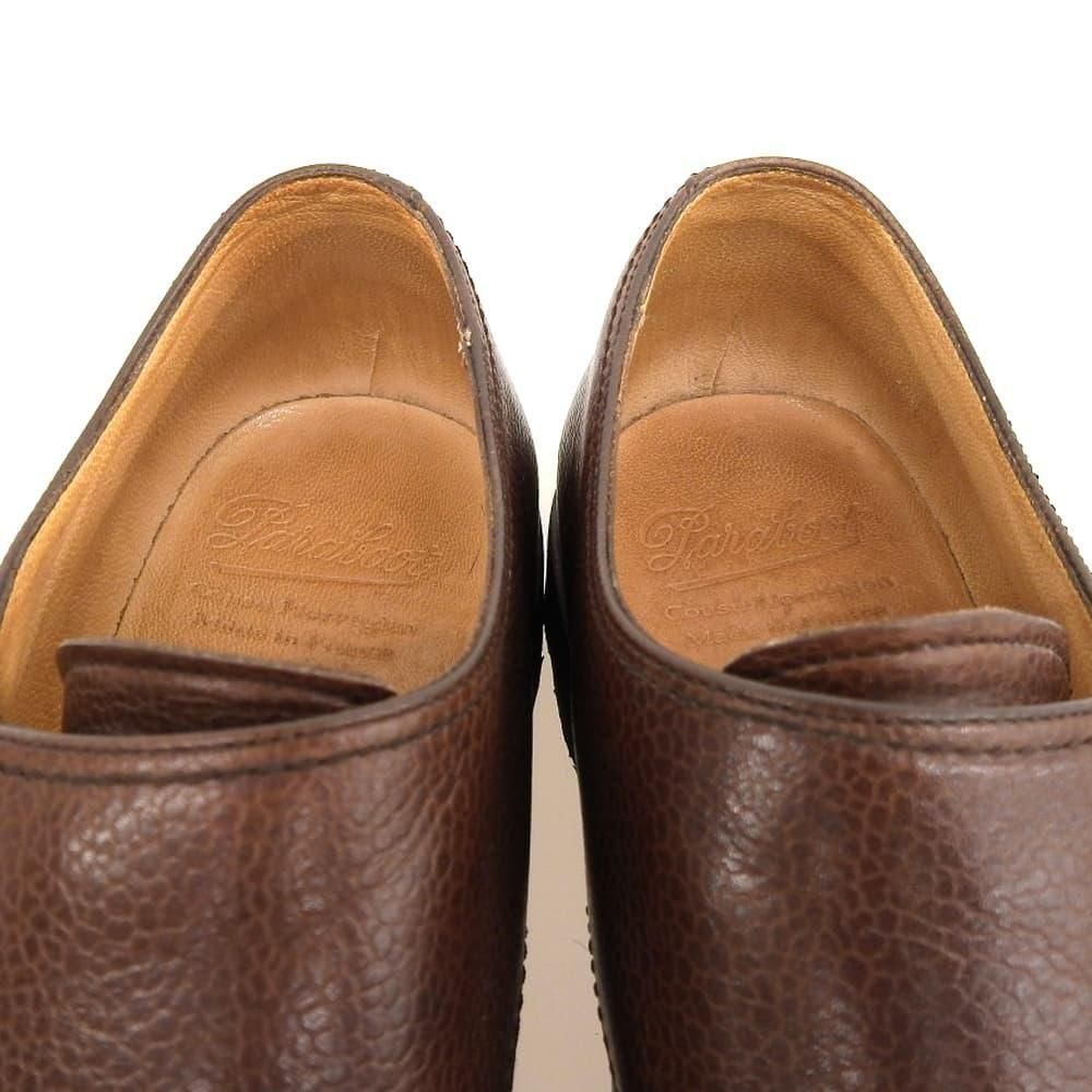 パラブーツ WILLIAM(ウィリアム)ダブルモンク ダークブラウン グレインレザー サイズ7