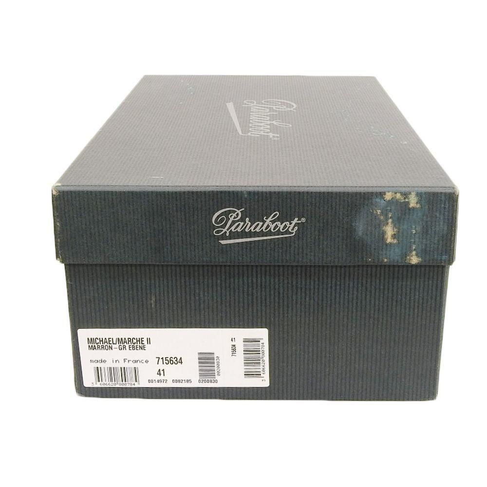 パラブーツ MICHAEL(ミカエル) チロリアンシューズ ダークブラウン グレインレザー サイズ41