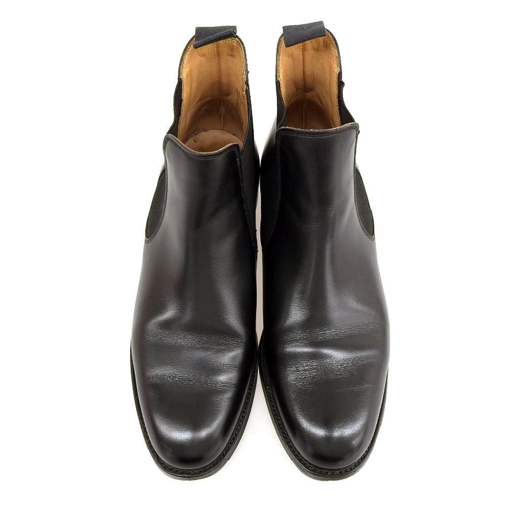 クロケット&ジョーンズ GRESHAM(グレシャム)サイドゴアブーツ ブラック レディース サイズ3.5C