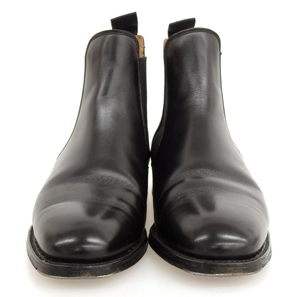 クロケット&ジョーンズ GRESHAM(グレシャム)サイドゴアブーツ ブラック レディース サイズ3.5C