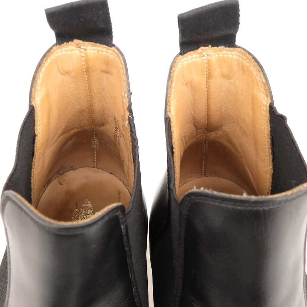 クロケット&ジョーンズ GRESHAM(グレシャム)サイドゴアブーツ ブラック レディース サイズ3.5C