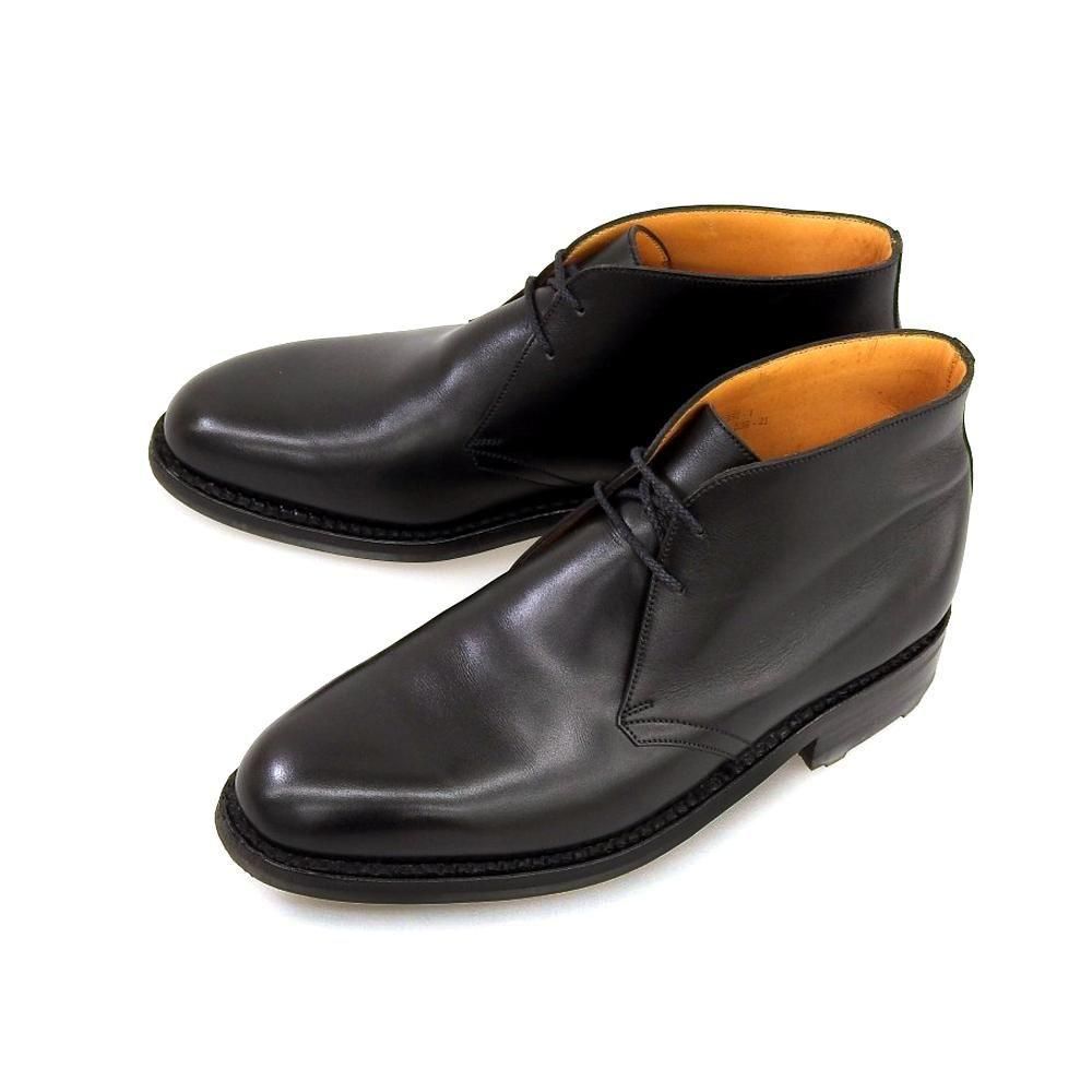 ジェイエムウエストン 539 チャッカブーツ ブラック ロシアンカーフ サイズ5C