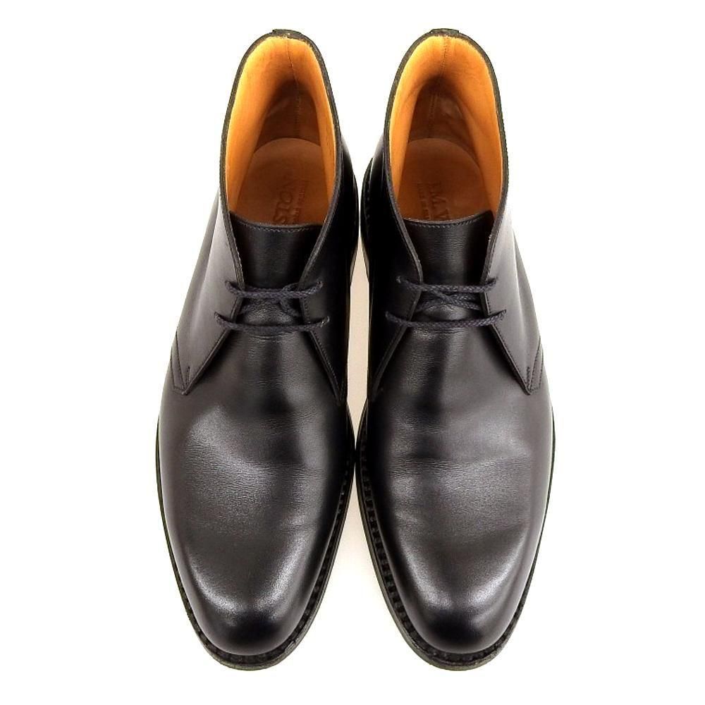 ジェイエムウエストン 539 チャッカブーツ ブラック ロシアンカーフ サイズ5C