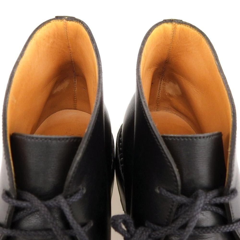 ジェイエムウエストン 539 チャッカブーツ ブラック ロシアンカーフ