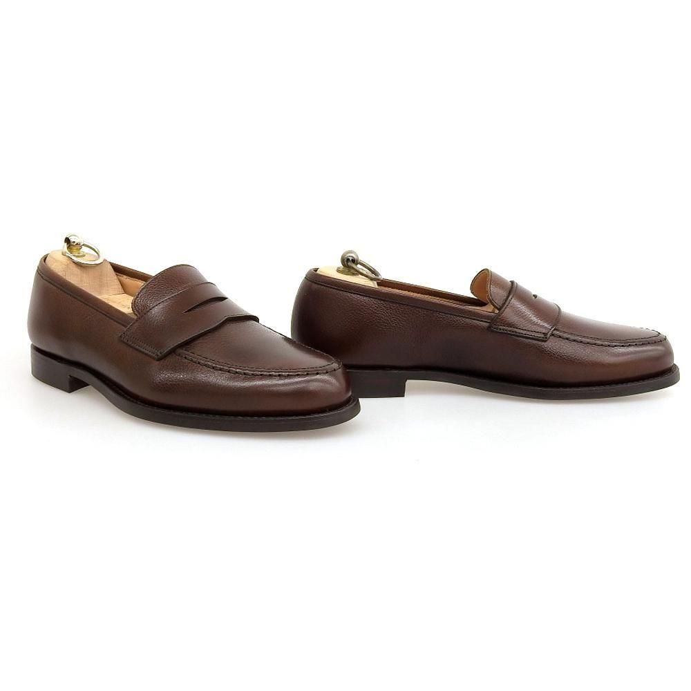 J&M DAVIDSON ブラックレザー ローファー新品未使用品35サイズ ジェイアンドエムデヴィッドソン J&M DAVIDSON チェーンモチーフ