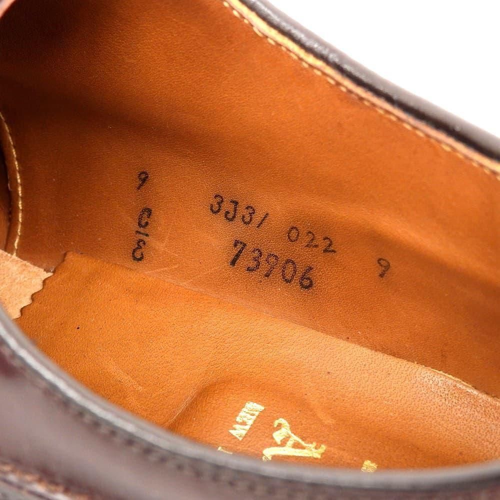 オールデン 73906 レンジャーモック コードバン バーガンディ サイズ9E