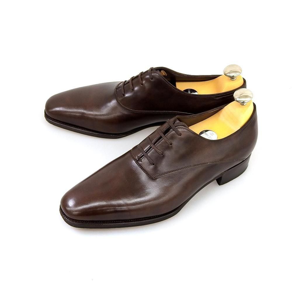 ジョンロブ BECKETTS(べケッツ)プレーントゥ ダークブラウン ミスティカーフ サイズ7E