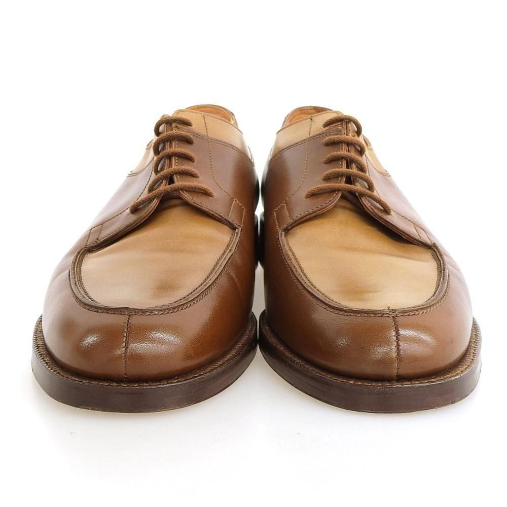 ジョンロブ BARROS(バロス)Uチップ コンビ アルディラ タバコ 茶