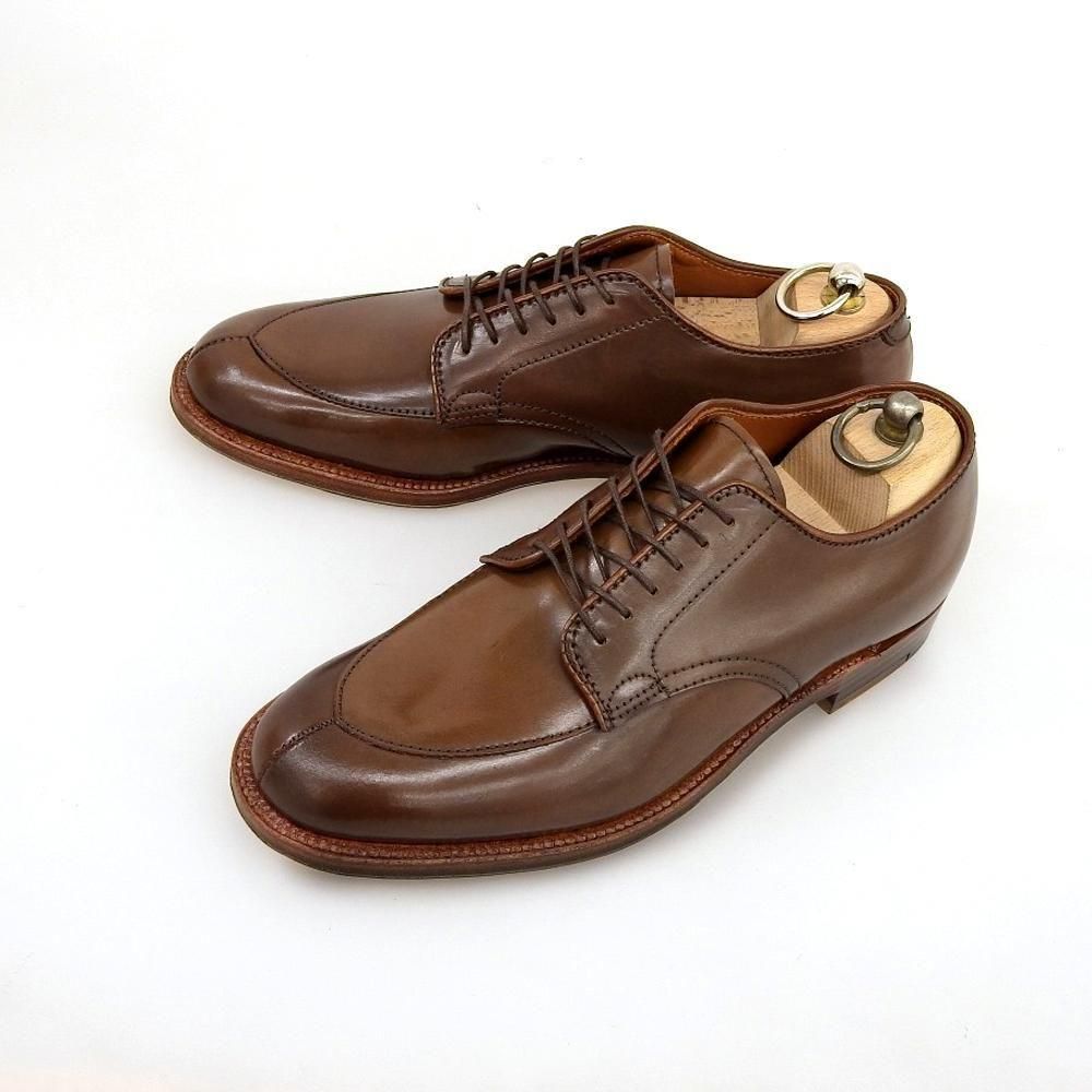 オールデン ラベロ コードバン Vチップ US8 1/2D Aldenレアカラー Alden レアカラー ラベロ Vチップ オールデン ラベロ コードバン V