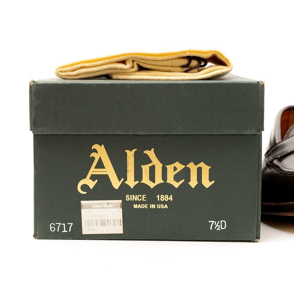 オールデン 6717 コインローファー シガーコードバン サイズ7.5D