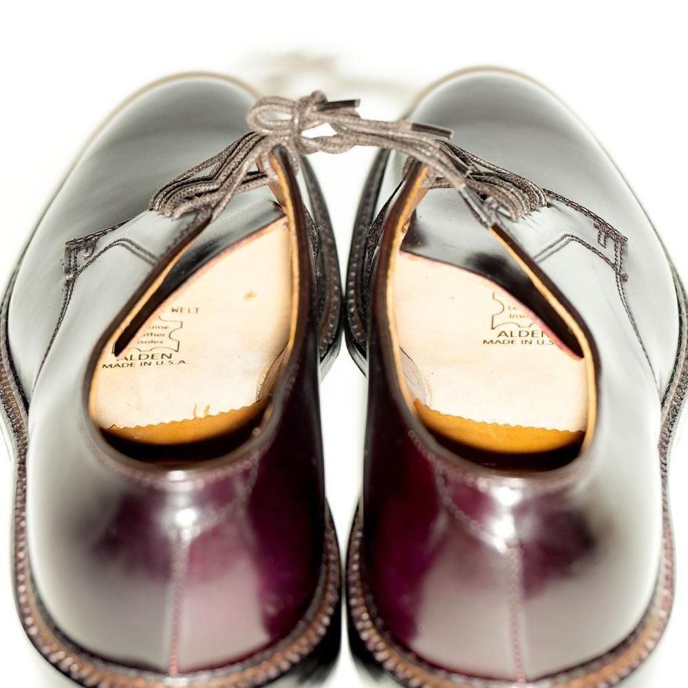 オールデン 2938f アンラインドプレーントゥ No.8 コードバン 9