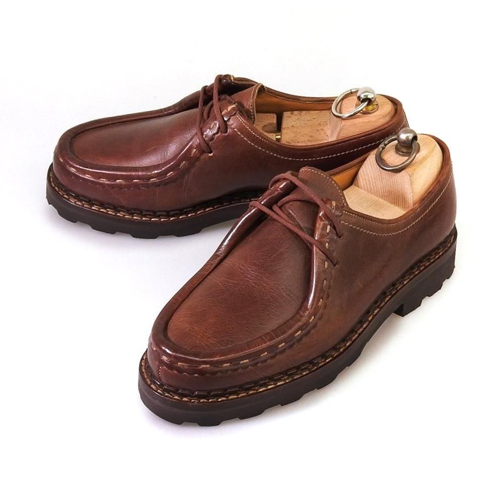 パラブーツ MICHAEL(ミカエル)チロリアンシューズ ブラウン HERMES