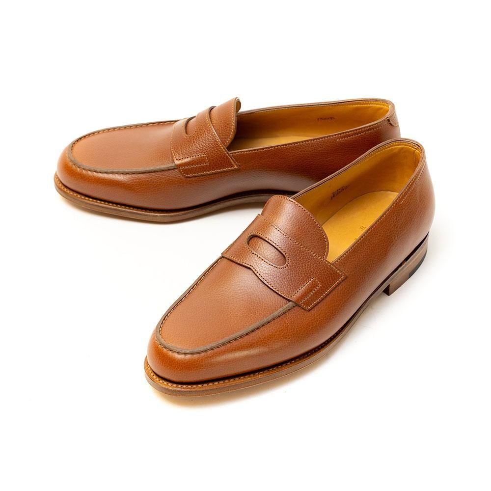 ジョンロブ LOPEZ(ロペス)コインローファー タン バッファロー 水牛