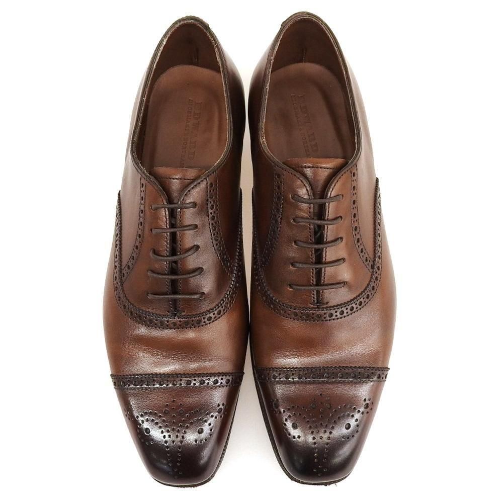 エドワードグリーン　アスキス　888　6E　ダークオーク エドワードグリーン ASQUITH(アスキス)セミブローグ ダーク